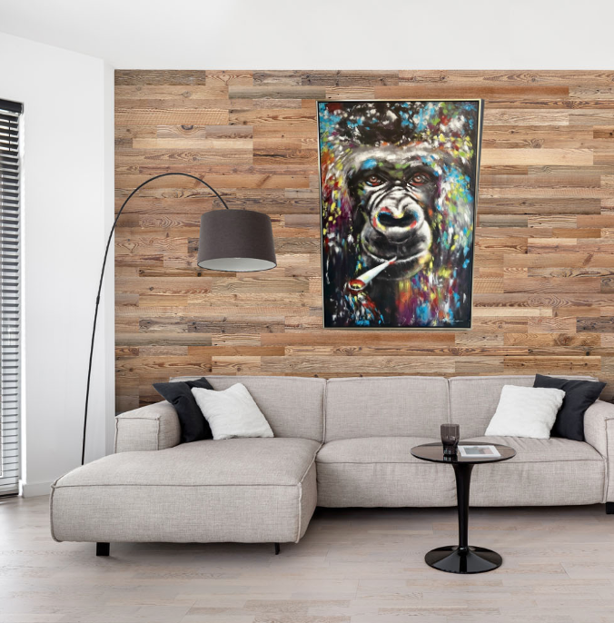 Tableau Singe Audacieux