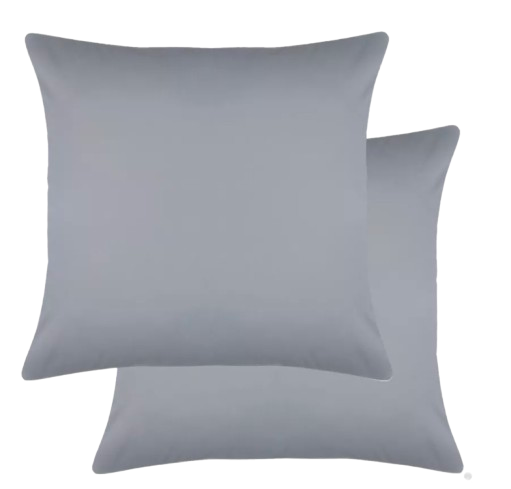 Lot de 2 Taies d'Oreiller Garnier Thiebaut gris