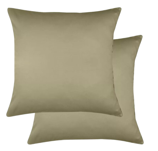 Lot de 2 Taies d'Oreiller Garnier Thiebaut -kaki