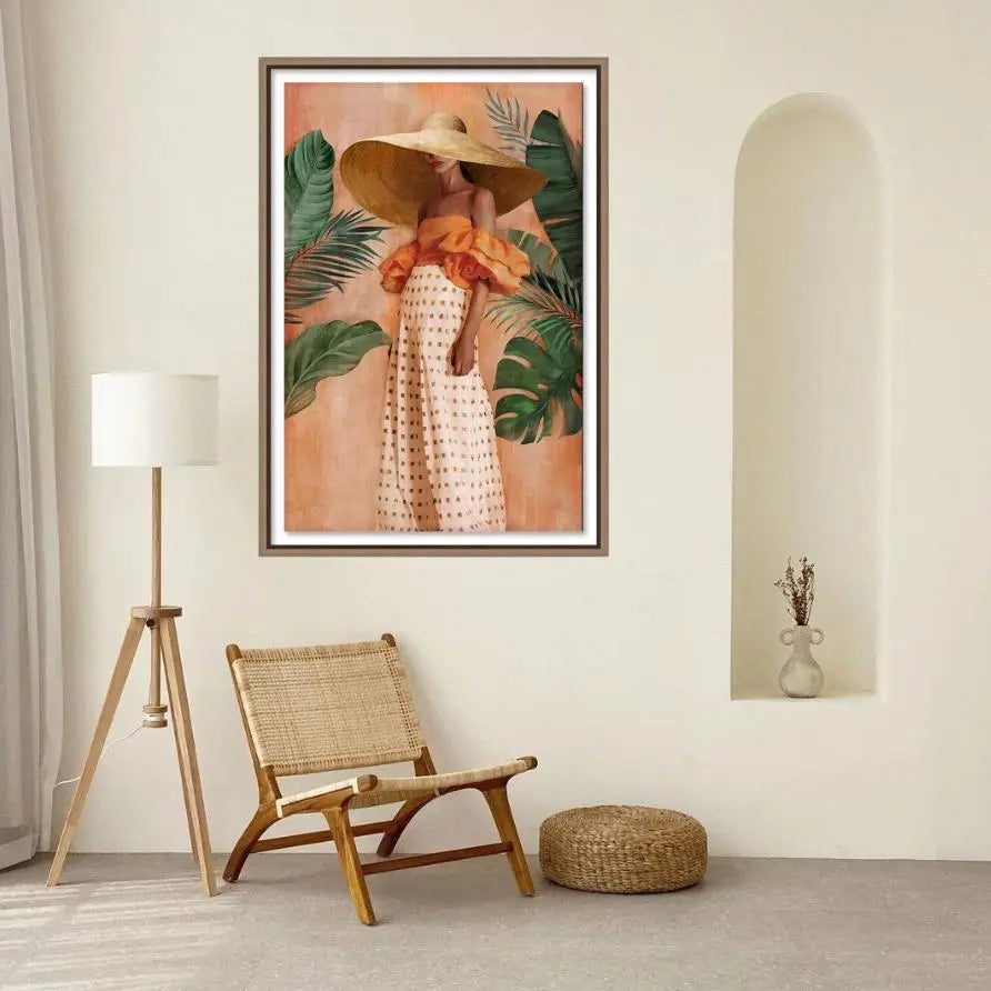 Cadre moderne Élégance Tropicale