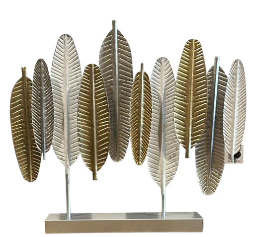 Décoration Élégante Feuilles
