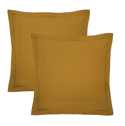 Lot de 2 Taies d'Oreiller Garnier Thiebaut - safran