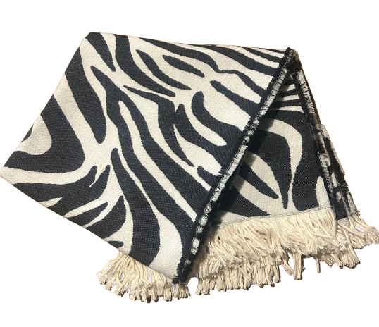 Plaid tendance zèbre - garnier thiebaut
