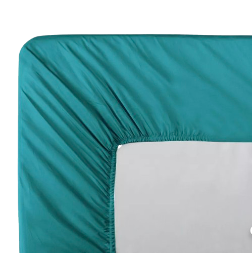 Drap-housse classique Garnier-Thiebaut emeraude