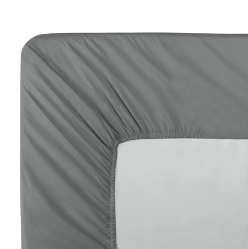 Drap-housse classique Garnier-Thiebaut gris 