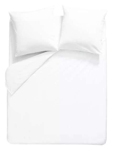 Housse de couette Garnier-Thiebaut - 140 x 200 cm - blanc